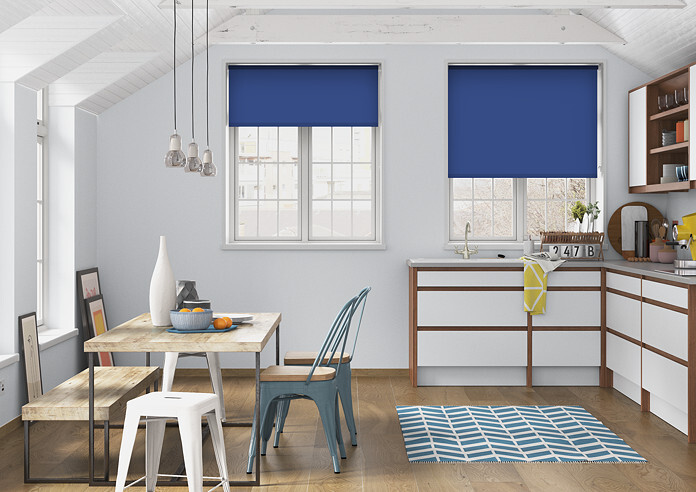 Eco Friendly, Pacific Blue - Twist&Fit Roller Blind - Image 5